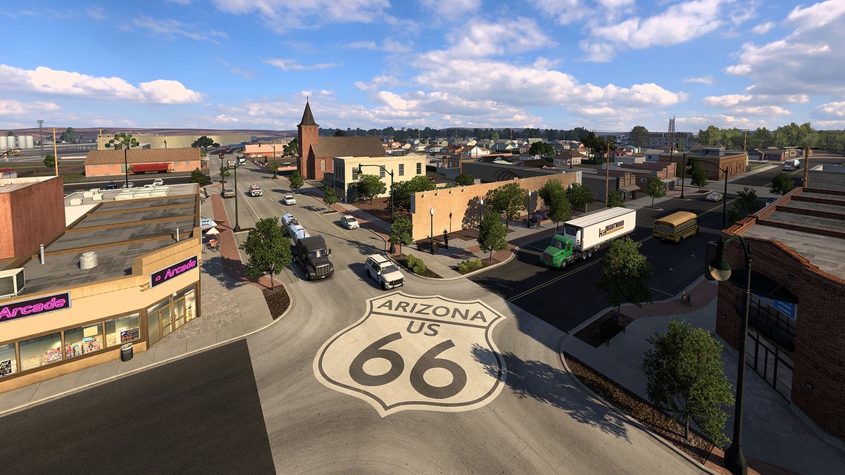 We are happy to reveal that we are working on another rework project for American Truck Simulator! 🚧🚛 The Route 66 Rework Project is focusing on recreating key segments in Northern Arizona and parts of New Mexico along this iconic route! 🛣️ See more 👇