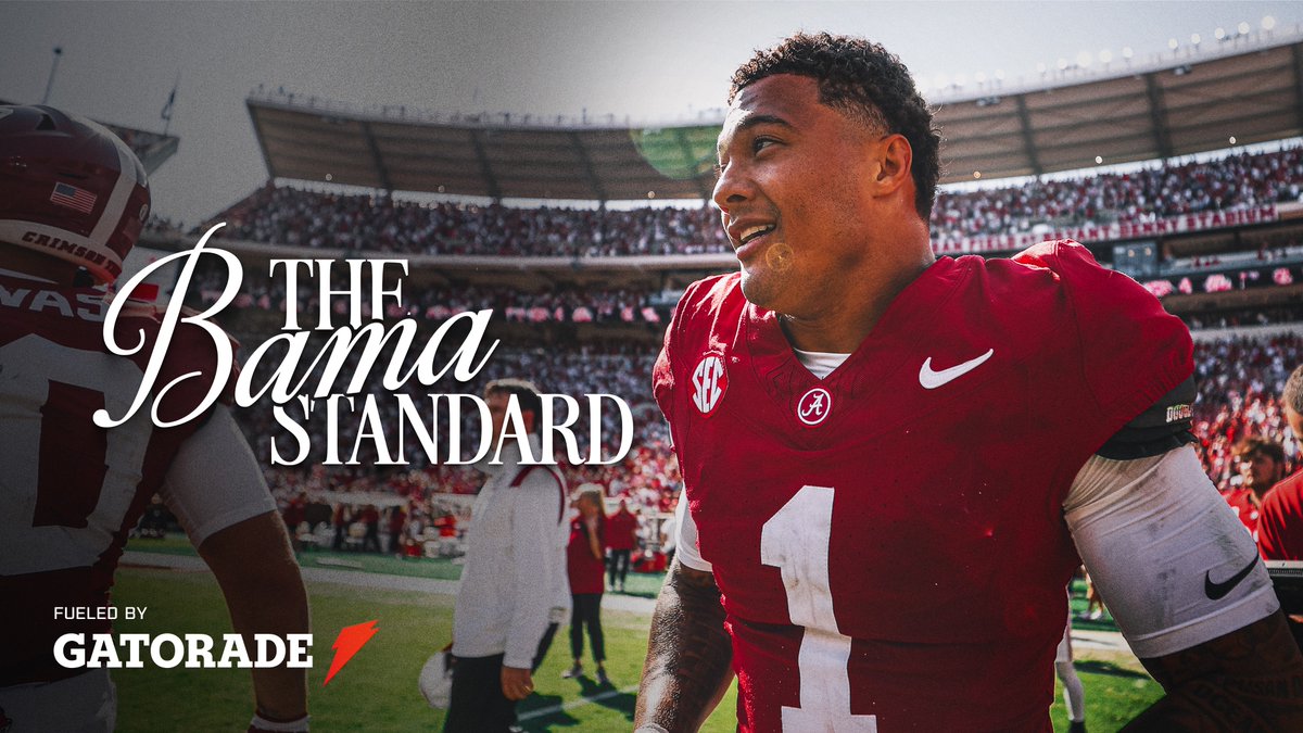 Dominance is a state of mind 😤 Bama’s secondary is ready to roll. Episode 4 of The Bama Standard coming Thursday. #RollTide | Gatorade