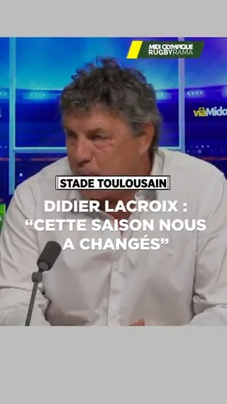 Didier Lacroix a évoqué dans viàMidol la "saison en enfer" du Stade toulousain, marquée par plusieurs tragédies. Il concède que cette année a été la plus difficile pour lui en tant que président. L’émission viàMidol est diffusée chaque mercredi à 18h sur le site Rugbyrama.