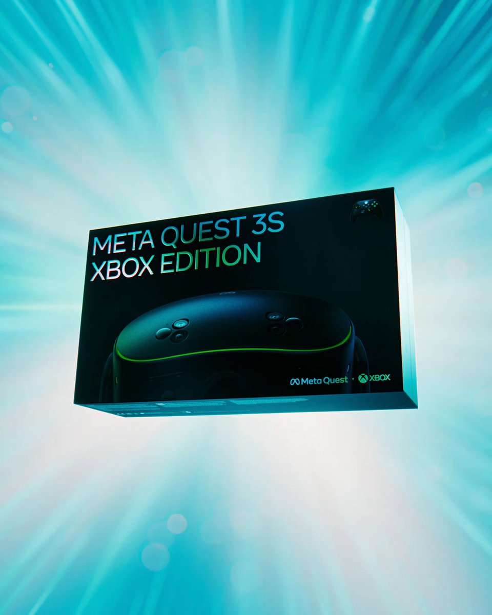 Gaming just got supersized 🤯 Meta Quest 3S Xbox Edition is available now at