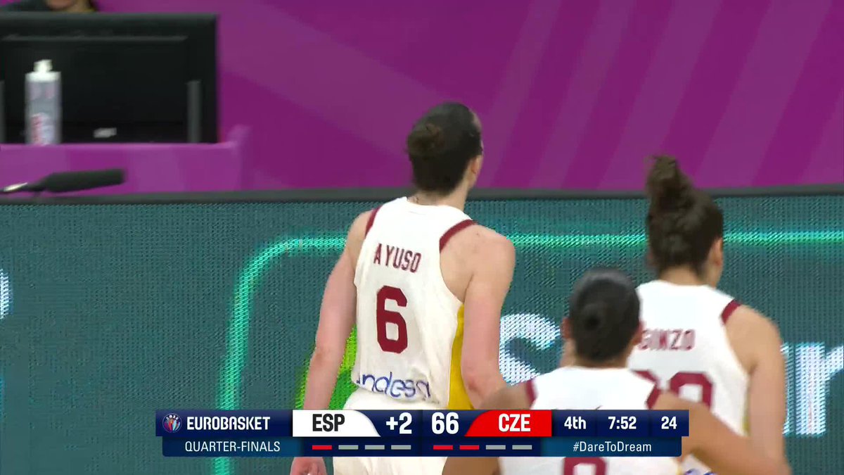 SPAIN IS BACK 🇪🇸😤 #EUROBASKETWOMEN