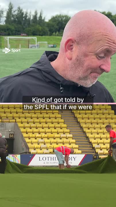 'We were told to change pitch or be denied Premiership promotion'. Livingston boss David Martindale has hit out at the SPFL after his team returned to the top flight.