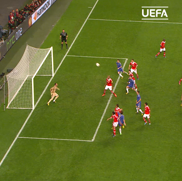 Last time out against Benfica...