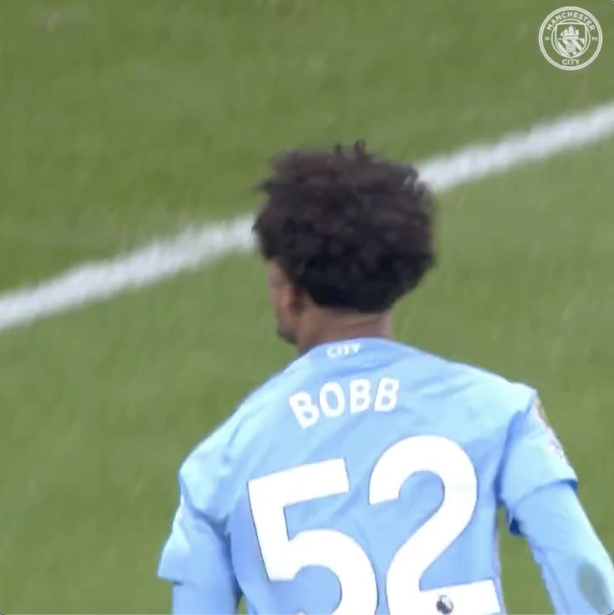 Not a bad way to score your first Premier League goal! 🇳🇴💫 Watch How Oscar Bobb Came Back exclusively on CITY+ 🎥 Use promo code OSCARBOBB to get your first month of CITY+ free! 🩵