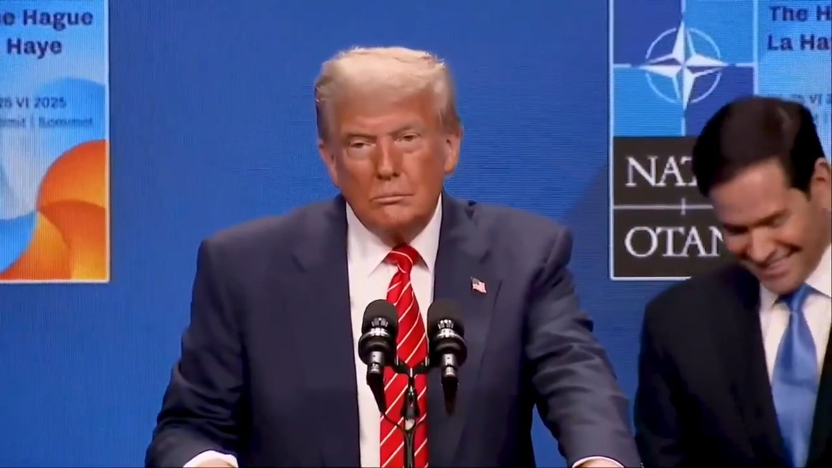 Why’s Secretary Marco Rubio cracking up at NATO ?