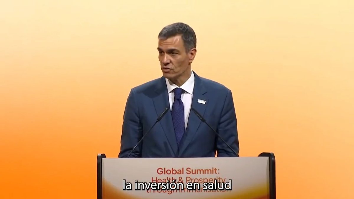 Nuestro compromiso con el sistema multilateral y el sistema global de salud es absoluto. España está dispuesta a dar un paso al frente. Vamos a aumentar nuestra contribución a Gavi, the Vaccine Alliance aún más: un 30% más que en el periodo anterior, hasta los 130 M€ para el periodo 2026-2030.