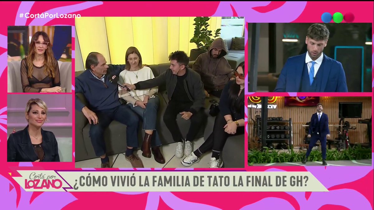 "Aprendí mucho de Tato en este período" ❤️ La familia de Tato nos cuenta cómo vivió la gran final de #GranHermano 🏡 Mirá #CortaPorLozano en 👈