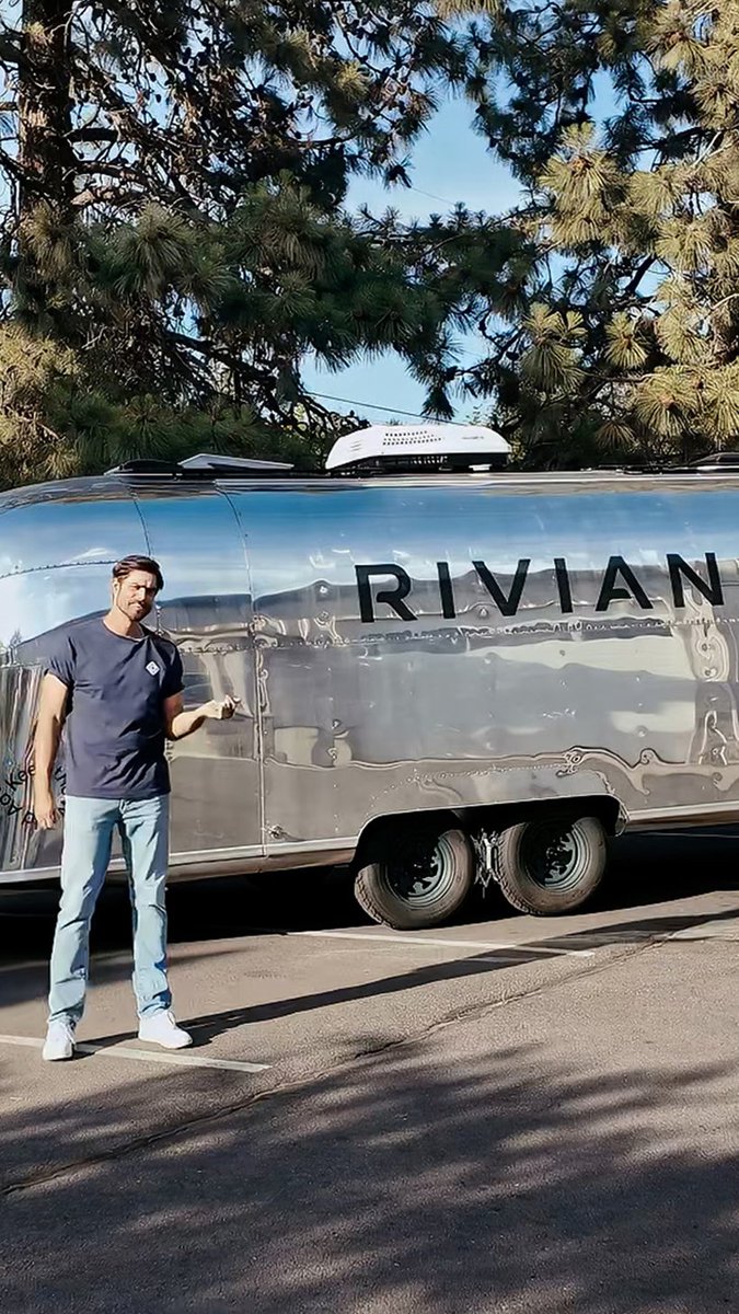 We reimagined a vintage Airstream as a mobile Rivian space and we’re towing it to events all across the country with an R1T! Hit the link to learn more about our shiny new friend and learn where you can come see it in person!