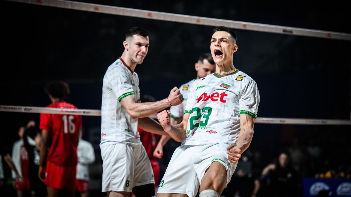 #VNL2025 ๐ง๐ฌ BULGARIA gets it DONE ๐ JAPAN ๐ช A powerful 3-0 win (27-25, 25-23, 25-19) in front of their home crowd ๐ฅ Clutch when it mattered most. ๐ #Volleyball #BePartOfTheGame