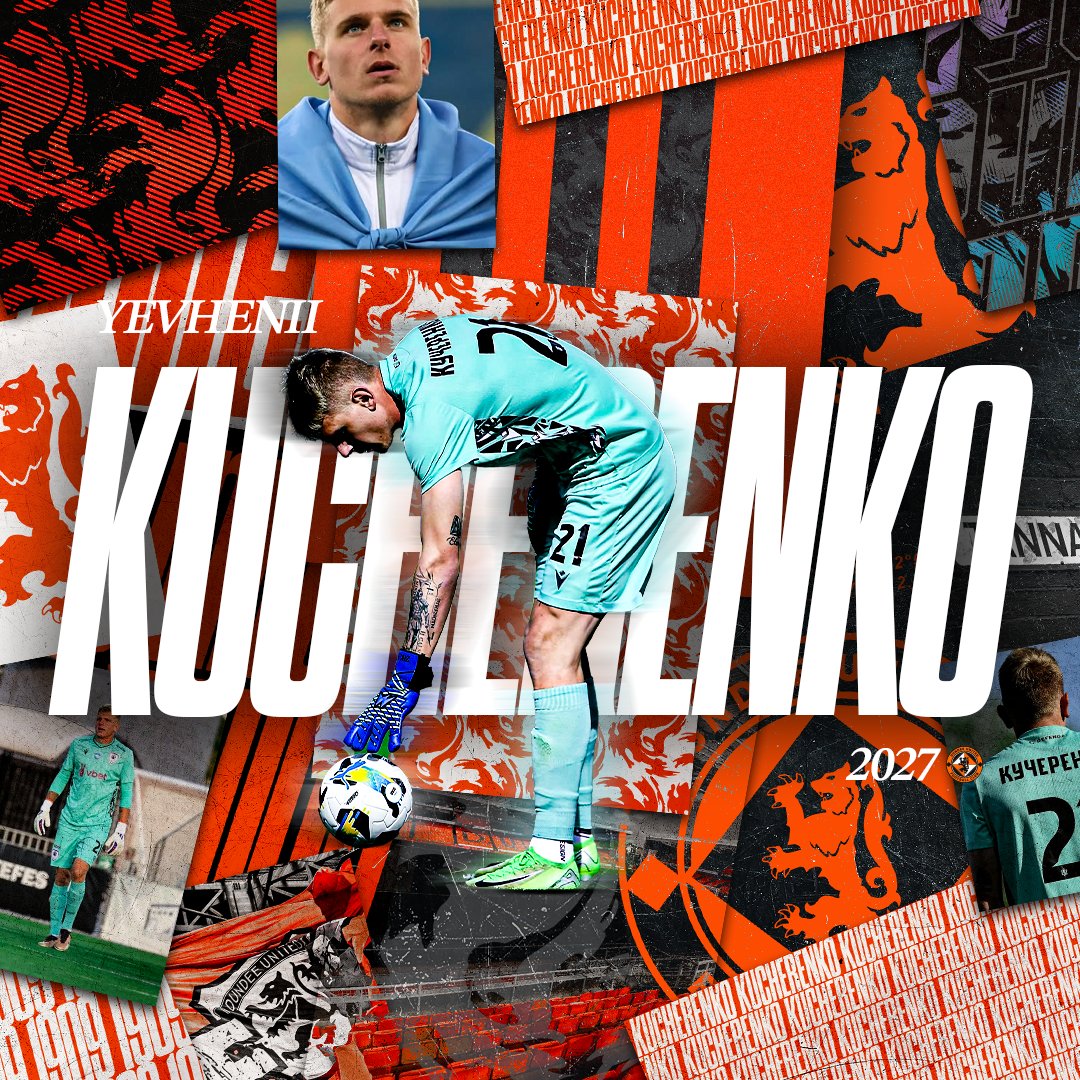 A commanding presence between the sticks 🇺🇦🧤 ✍️ Welcome to #DUFC, Yevhenii Kucherenko