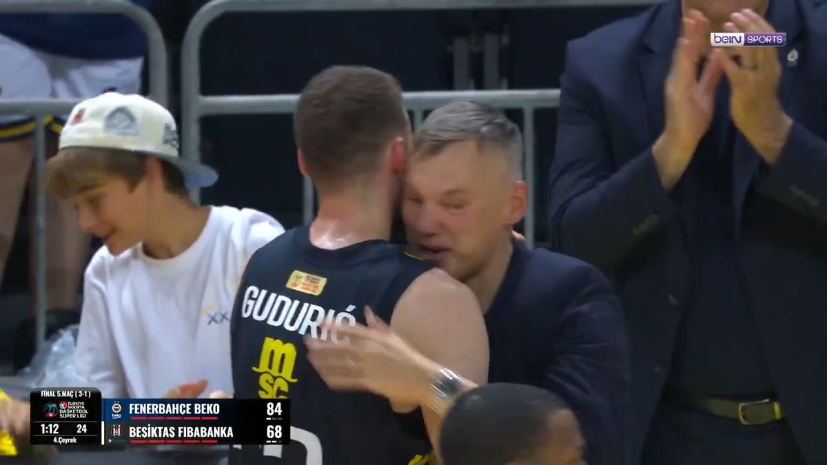 🟡🔵 Marko Guduric, gözyaşlarıyla kenara geldi! #TSBSL #beINSPORTS