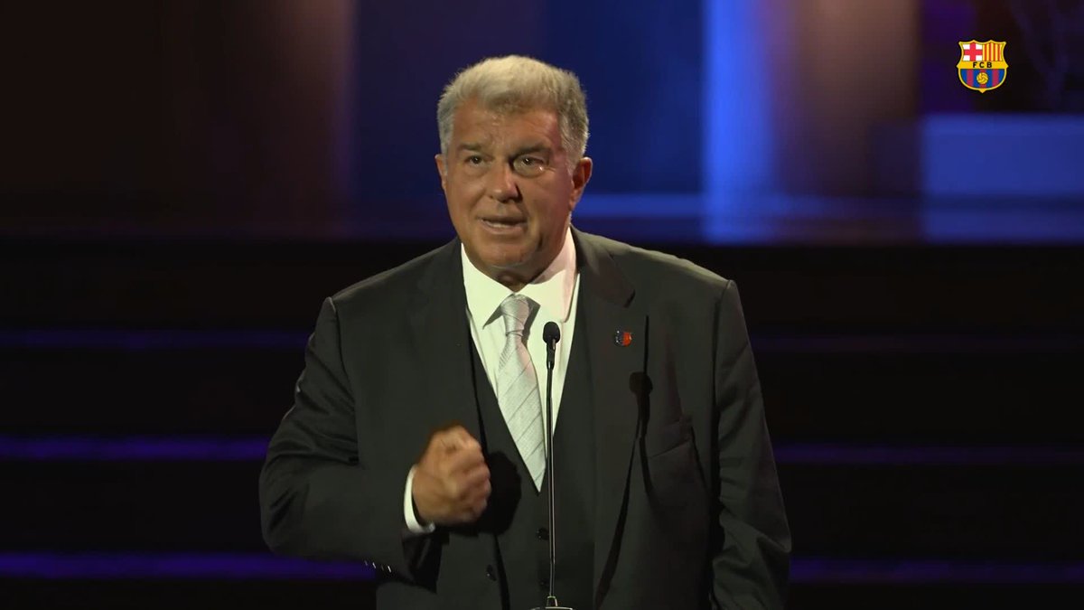 "Barça is More than a Club, a multi-sport club, owned by its members. Barça must always be owned by its members". 🗣️ President Joan Laporta Estruch🎗