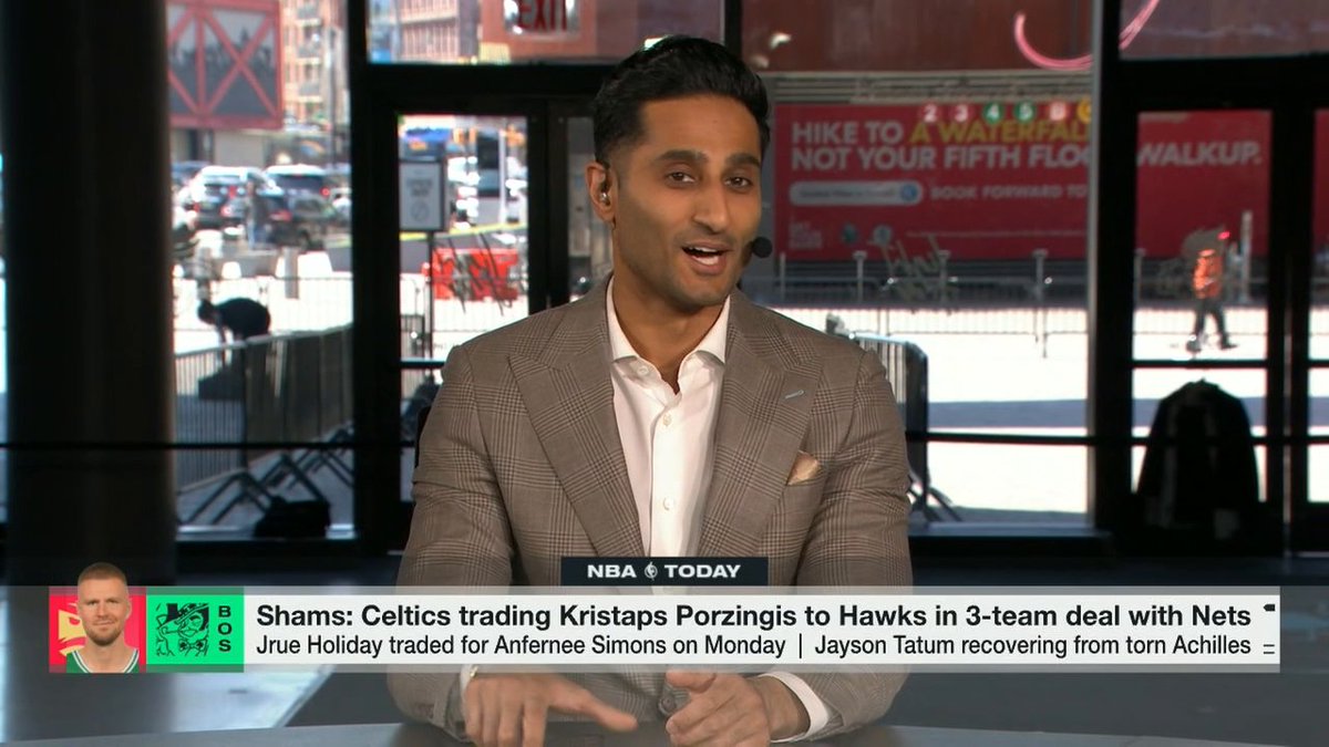 "Their phone lines are still ringing on Jaylen Brown and Derrick White." Shams Charania shares the Celtics' potential next moves after trading Jrue Holiday and Kristaps Porziņgis ✍️