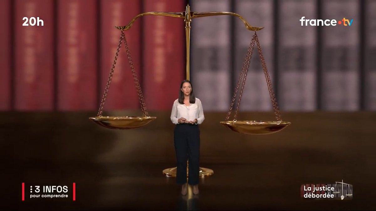 ⚖⏳ Justice : pourquoi une attente si longue ? Voici 3 infos pour comprendre. #JT20h