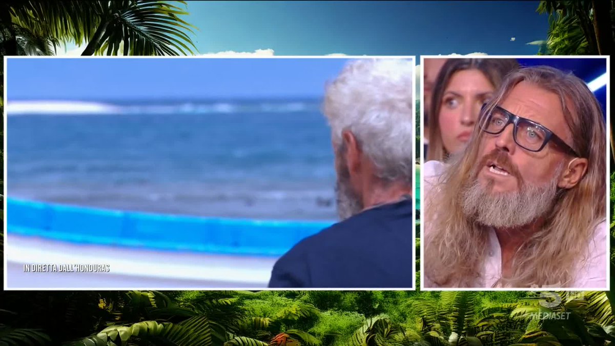 "Sull'#Isola, proprio perché non hai comfort, esci al naturale" Mirko non accetta le scuse di Mirko. #Isola