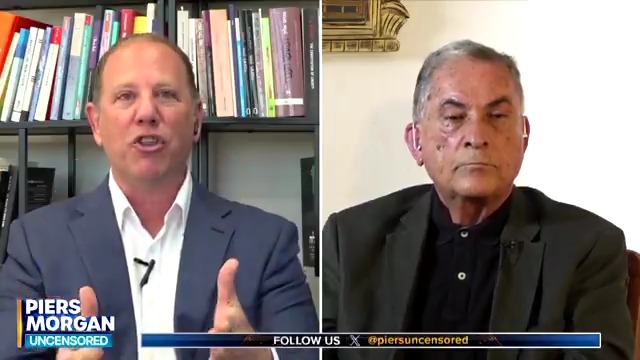 "If it was 1939 Gideon, you would be making peace with Hitler!" Doron Spielman blasts Gideon Levy: "You should be ashamed to call yourself an Israeli!" Levy: "Shame on you!" Watch more 👇 📺 Piers Morgan | Doron Spielman | Gideon Levy