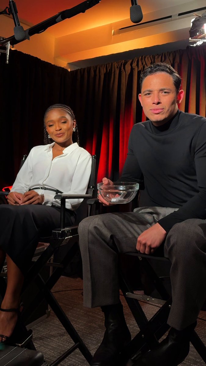 Chicago or NY-style pizza? 👀 🍕 Dominique Thorne and Anthony Ramos answer some important #Ironheart questions. Stream the first three episodes now, only on Disney+!