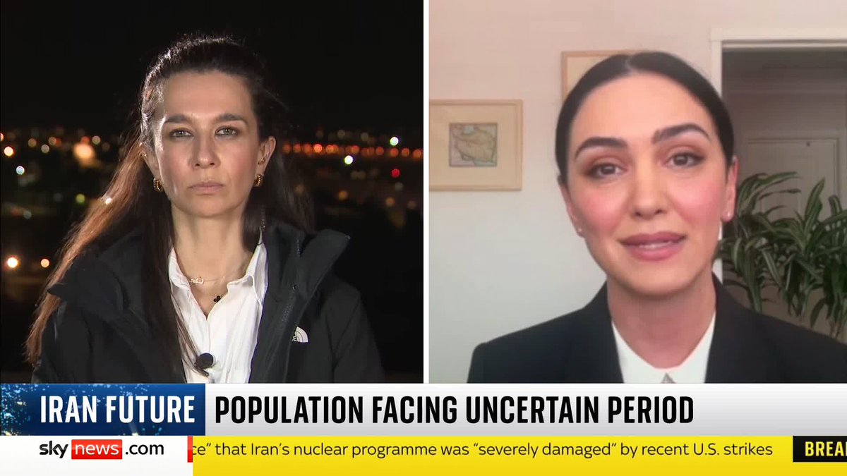 'We've collectively only really focused on the nuclear issue on an international level, and once again the rights of the people of Iran have fallen by the wayside.' Nazanin Boniadi tells Yalda Hakim that Iranian people feel like their lives are being politicised ⬇️