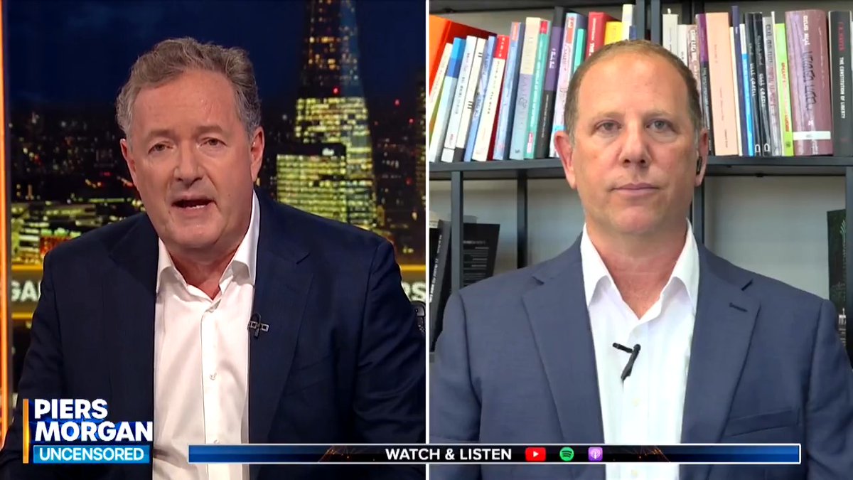 "Complete claptrap... the IDF will do whatever it can to not admit it's killing civilians." Piers Morgan questions Doron Spielman over how so many Gazans are getting killed. 📺 Piers Morgan | Doron Spielman