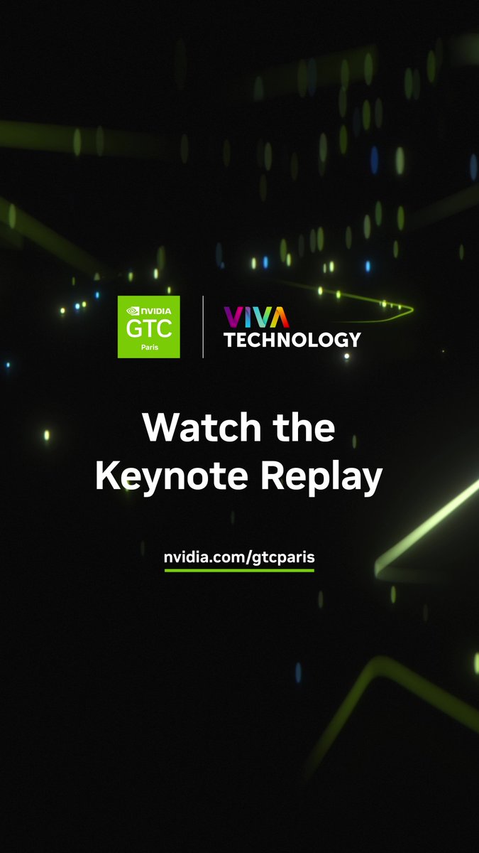 Discover how we're partnering with Europe to build a future powered by sovereign infrastructure, agentic AI, robotics, and exponential inference. Catch up on all the news unveiled at Jensen Huang's latest keynote at #GTCParis: