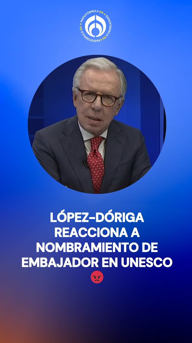😡 “Me cae que no me la puedo creer” 💥 Joaquín critica el nombramiento de Juan Antonio Ferrer como embajador mexicano en la Unesco: “En lugar de investigarlo al señor Ferrer por su gestión en el Insabi, el Gobierno lo premia con una beca dorada”. 🤨 #FórmulaNoticias con Joaquín López Dóriga(Joaquín López-Dóriga)