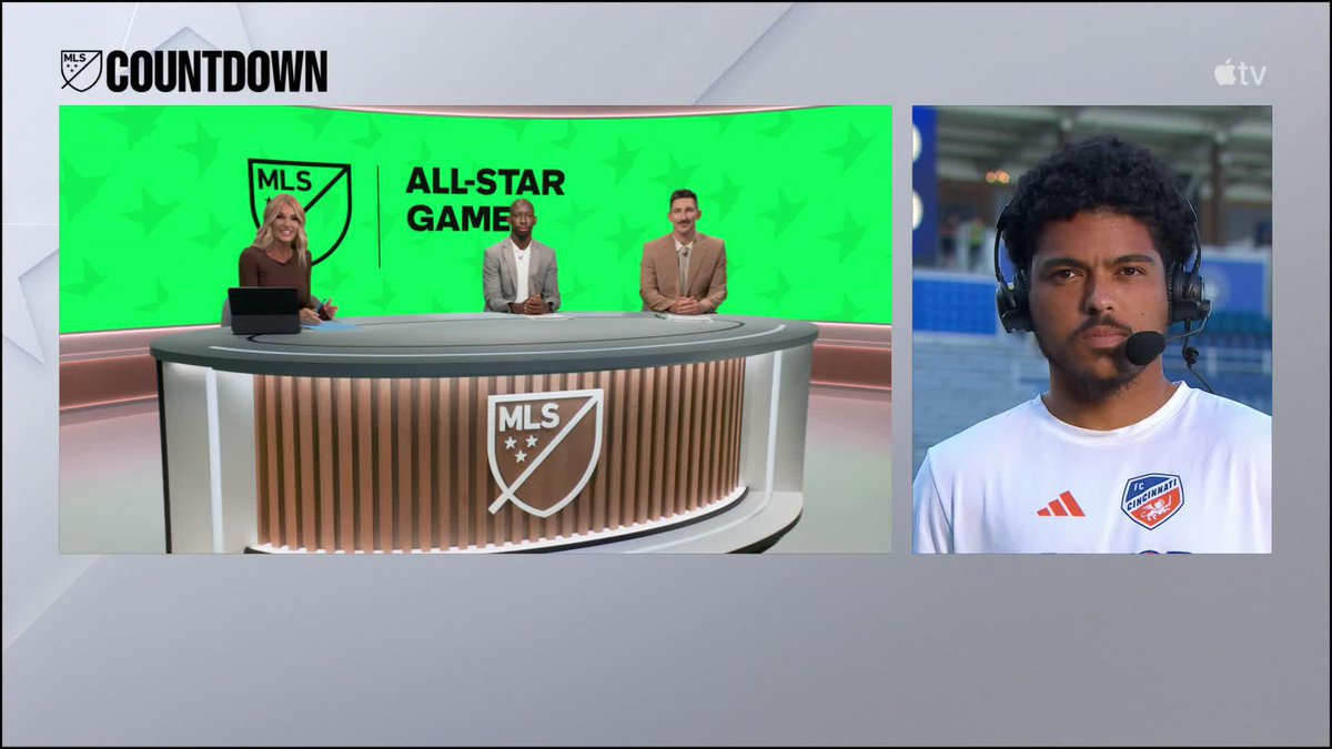 Fresh off a second straight #MLSAllStar selection, Evander joins the MLS Countdown crew! 📺: