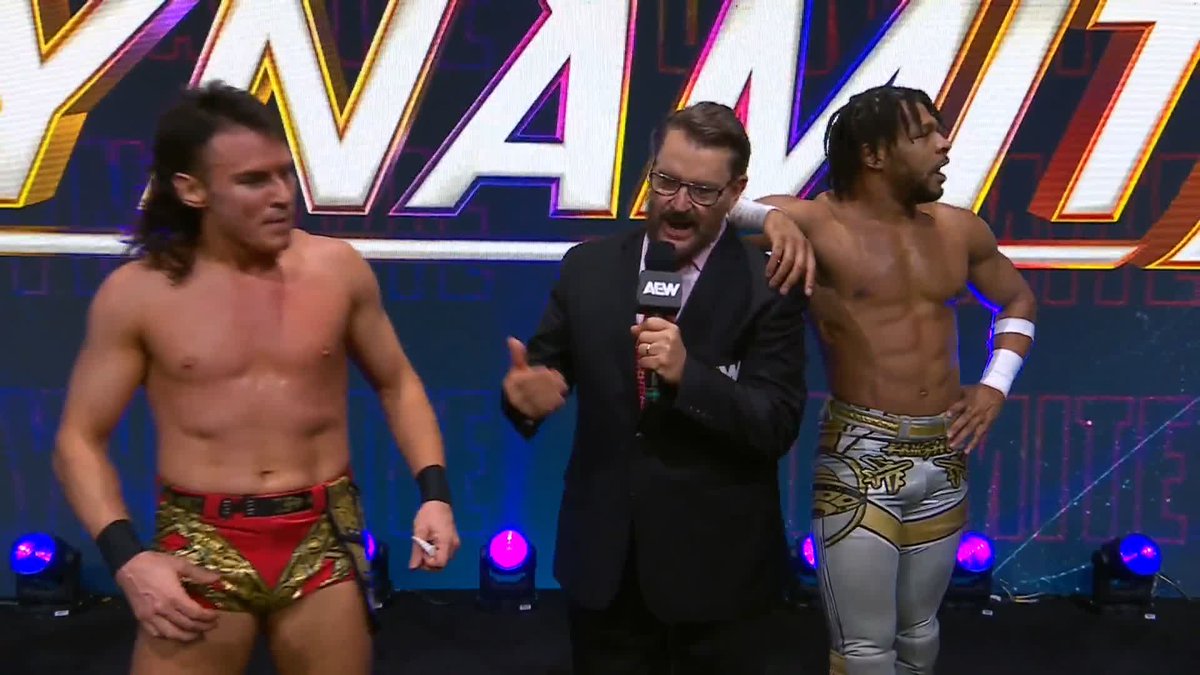 JetSpeed are calling their shot for the AEW World Tag Team Championships against The Hurt Syndicate at #AEWAllInTexas! Watch #AEWDynamite LIVE on TBS & MAX