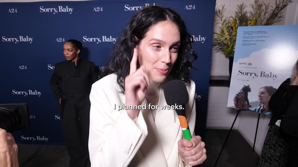Four Favorites with Sorry, Baby’s Eva Victor, Naomi Ackie, and Lucas Hedges ✨ #SorryBaby is in select US theaters this Friday, with a wide release on July 18 via A24. The film will be released in the UK and Ireland on August 22.