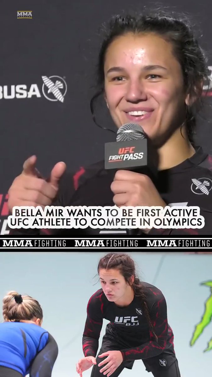 Bella Mir wants to be the first active UFC athlete to compete in the Olympics: "Now that you say that, I want to do that. … I'm actually going to do that."