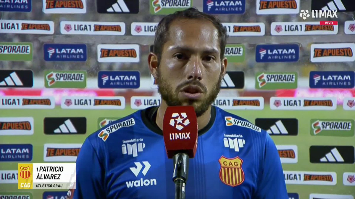 🗣️ Declaraciones de Patricio Álvarez, arquero de Atlético Grau "Tengo entendido que Neri bandiera está perfectamente bien, que no haya jugado pasa por mi desconocimiento" 📺 Conoce cómo ver L1MAX en vivo 👉 #L1MAXEnCaliente #Liga1TeApuesto