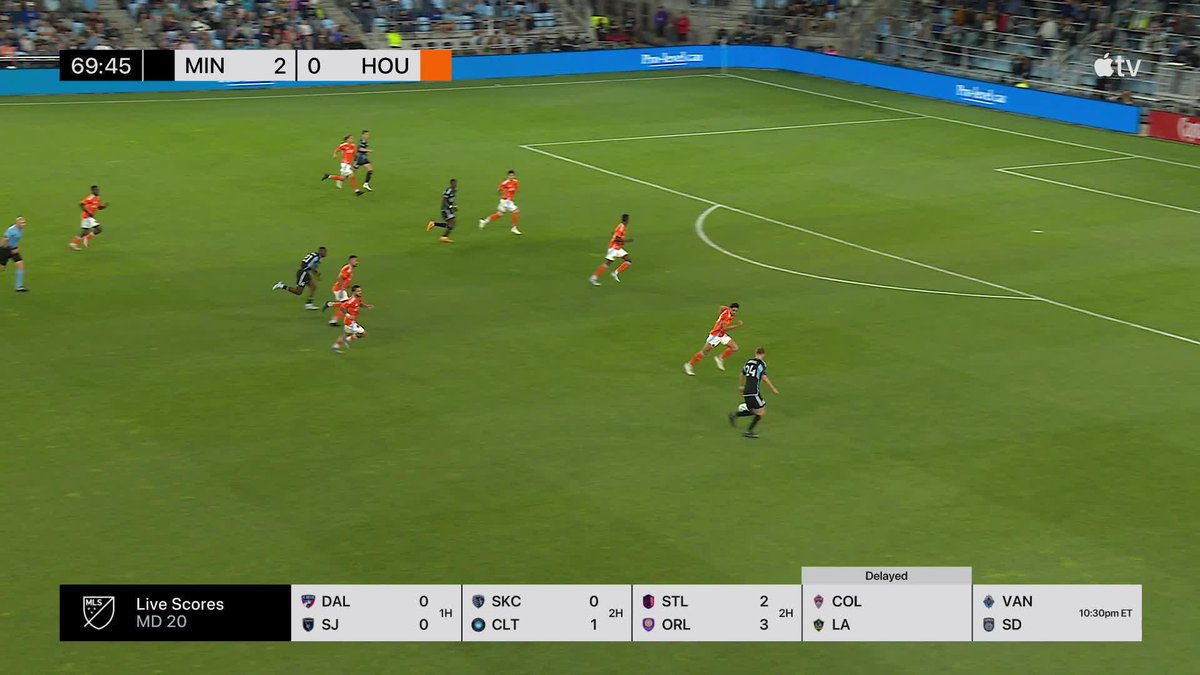 And a third for Minnesota United FC ‼️ Robin Lod with the finish off the FILTHY dish from Julian Gressel 😮‍💨