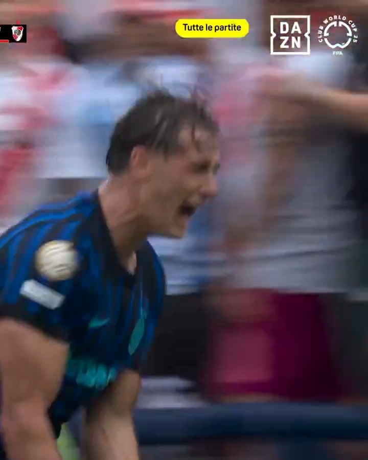 PIOOOO ⚽ #InterRiverPlate 1️⃣➖0️⃣ #FIFACWC #DAZN