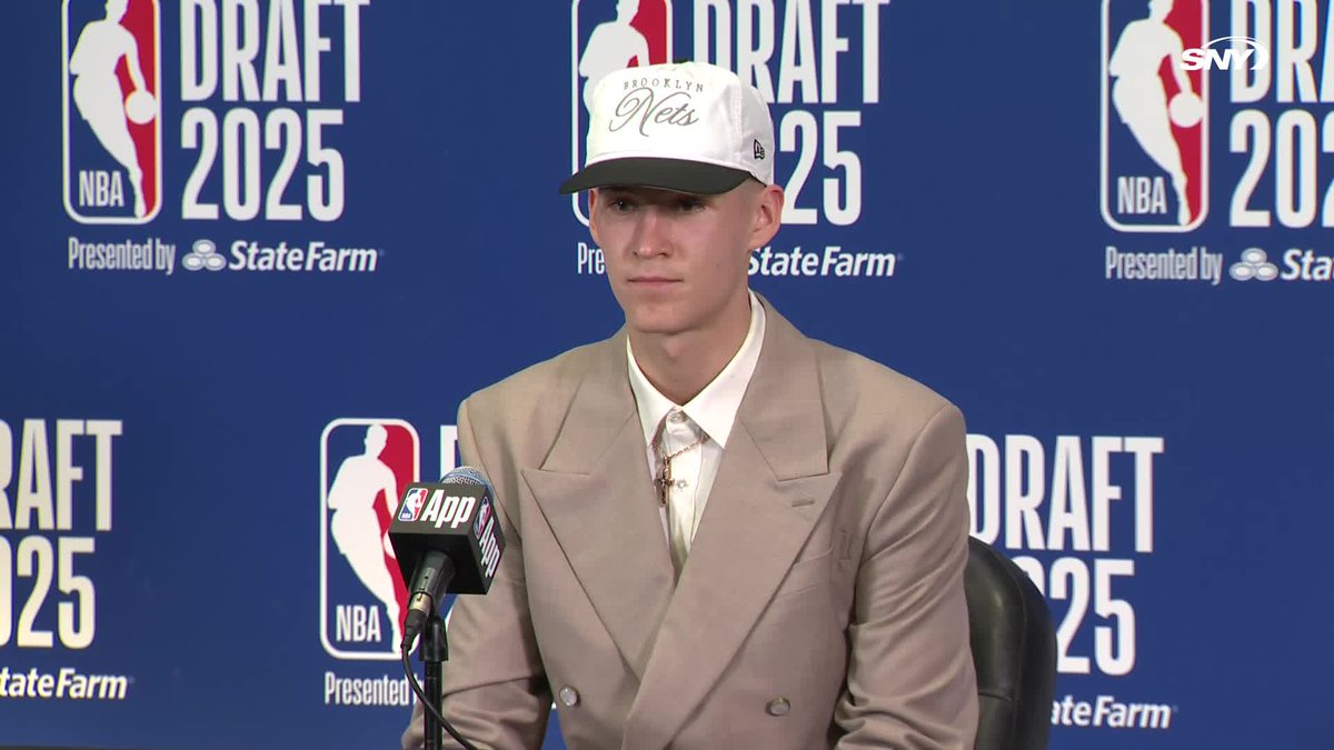 Egor Demin says he looks at Luka Dončić and Shai Gilgeous-Alexander as two players he tries to model his game after