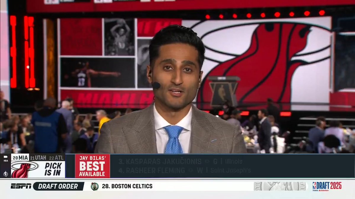 Reporting on the NBA Draft surrounding a potential free agent target for the Miami Heat: