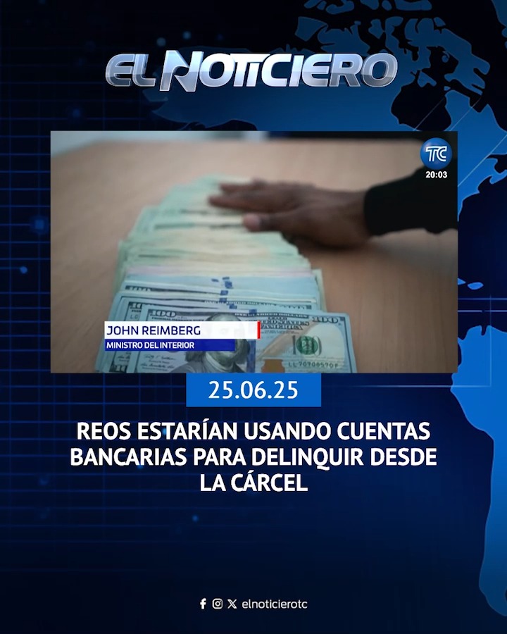 En las cárceles, reos tendrían cuentas bancarias activas donde presuntamente reciben dinero de extorsiones y secuestros. Más noticias en