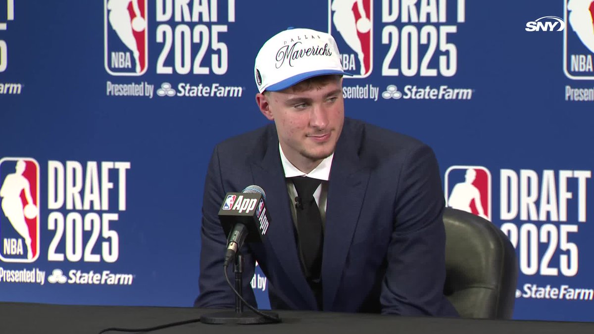 Cooper Flagg was asked if Jason Kidd has given him any assurances that he will be the Mavericks head coach: "I haven't had those conversations yet, at all."