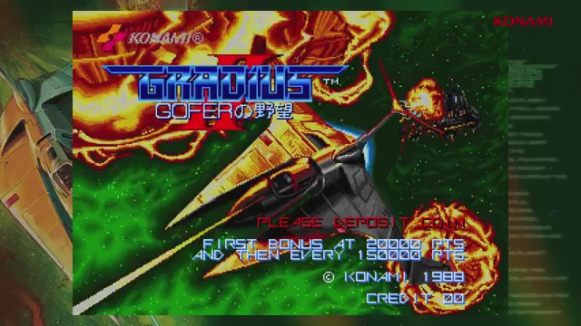 本日の“ノーミス1周クリア”動画は『グラディウスⅡ GOFERの野望』(日本後期版)2本同時でこちらは1番装備プレー。 ゲームプレーのお手本として、また環境BGMとして、是非ご覧ください。 本動画ではボスオンパレード面でファイアードラゴンを倒した後に「TAKE CARE!」が再生されない現象が発生するパターン(基板再現)となっていますが、マニアックオプションには必ず再生する設定があります。 #グラディウス #沙羅曼蛇