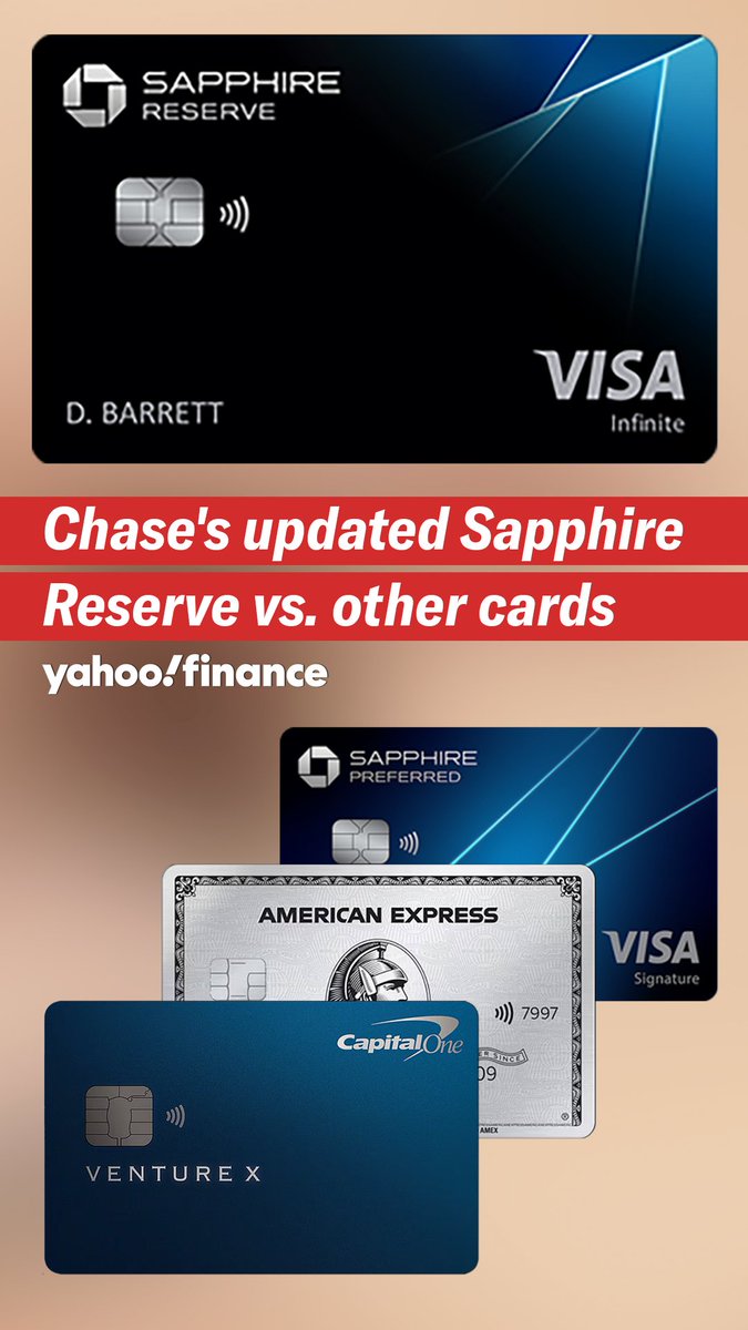 Chase's updated Sapphire Reserve vs. other cards: