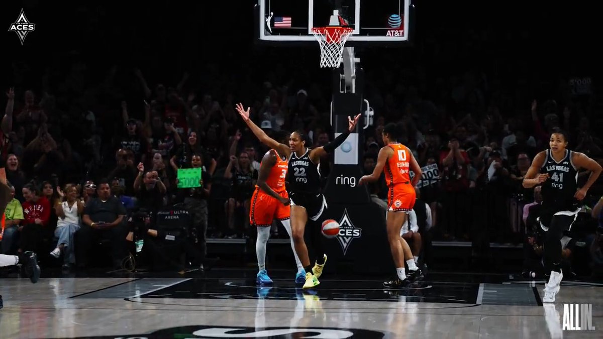 𝟓’𝟎𝟎𝟎 𝐟𝐨𝐫 𝐭𝐡𝐞 𝐌’𝐕𝟑 👑 In her 238th game, A'ja Wilson becomes the fastest player in WNBA history to reach 5'000 career points! A'ja Wilson // #ALLINLV