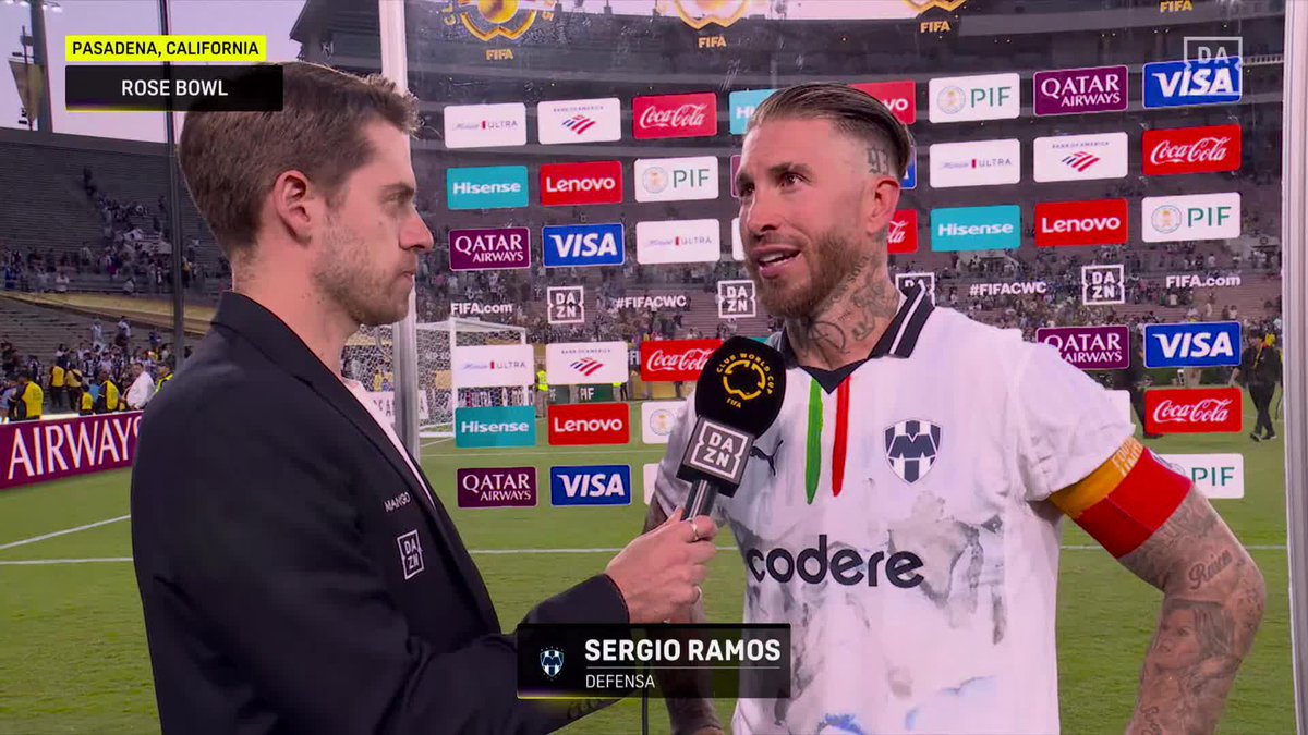 🗣️ Sergio Ramos: "Es un paso muy importante por nosotros, algo histórico para nuestro club" @FIFACWC | Todos los partidos gratis en | #FIFACWC #TakeItToTheWorld