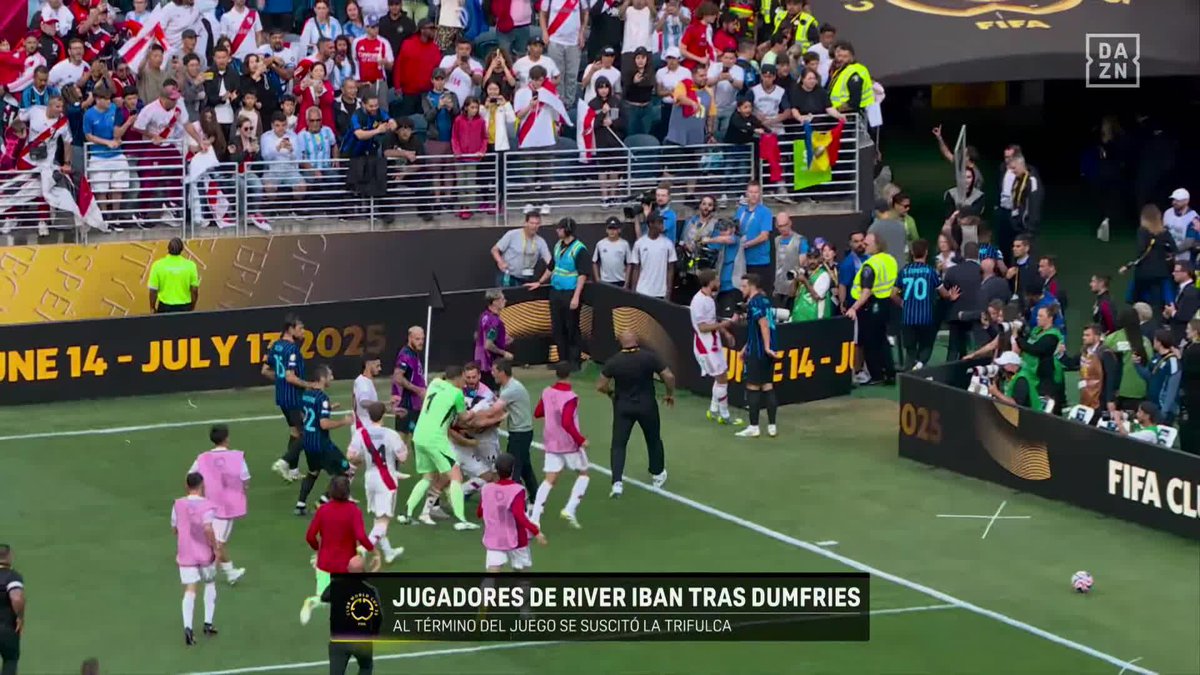Esto pasó tras el Inter vs River Plate en el Lumen Field de Seattle ❌