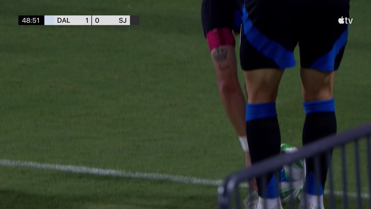 🇨🇴 GOOOL de ‘Chicho’ Arango. El colombiano anotó el 1-1 de #SJEarthquakes en su visita a #FCDallas, al 50’ 👀 Es el décimo gol que marca el delantero en esta temporada de MLS