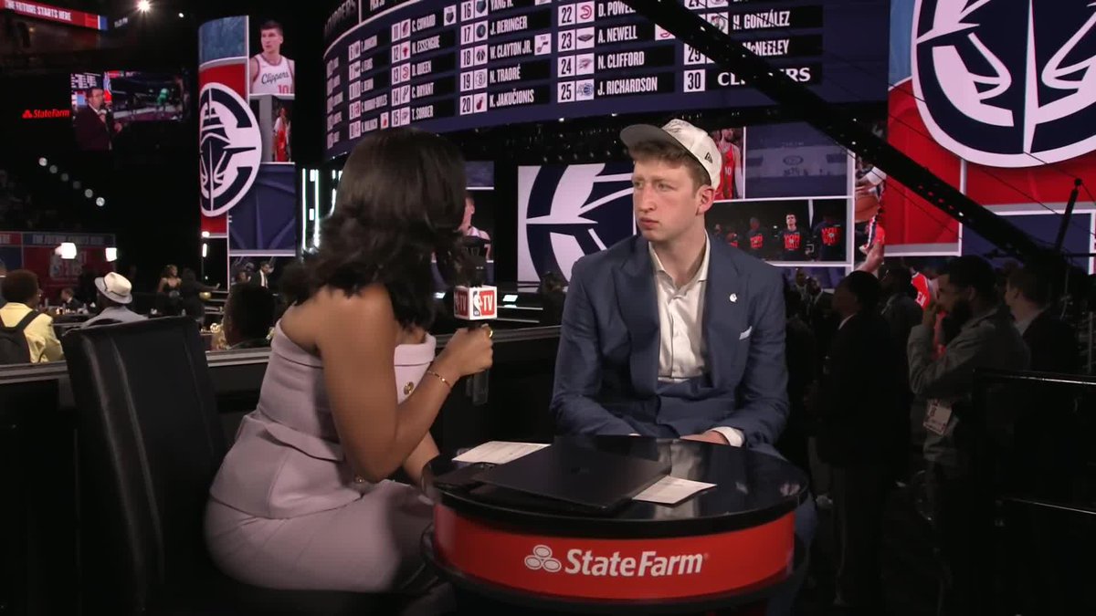 "Deep down I always wanted to be in Brooklyn." 🏙️ Danny Wolf is all in for the Brooklyn Nets, he tells Taylor Rooks 👏