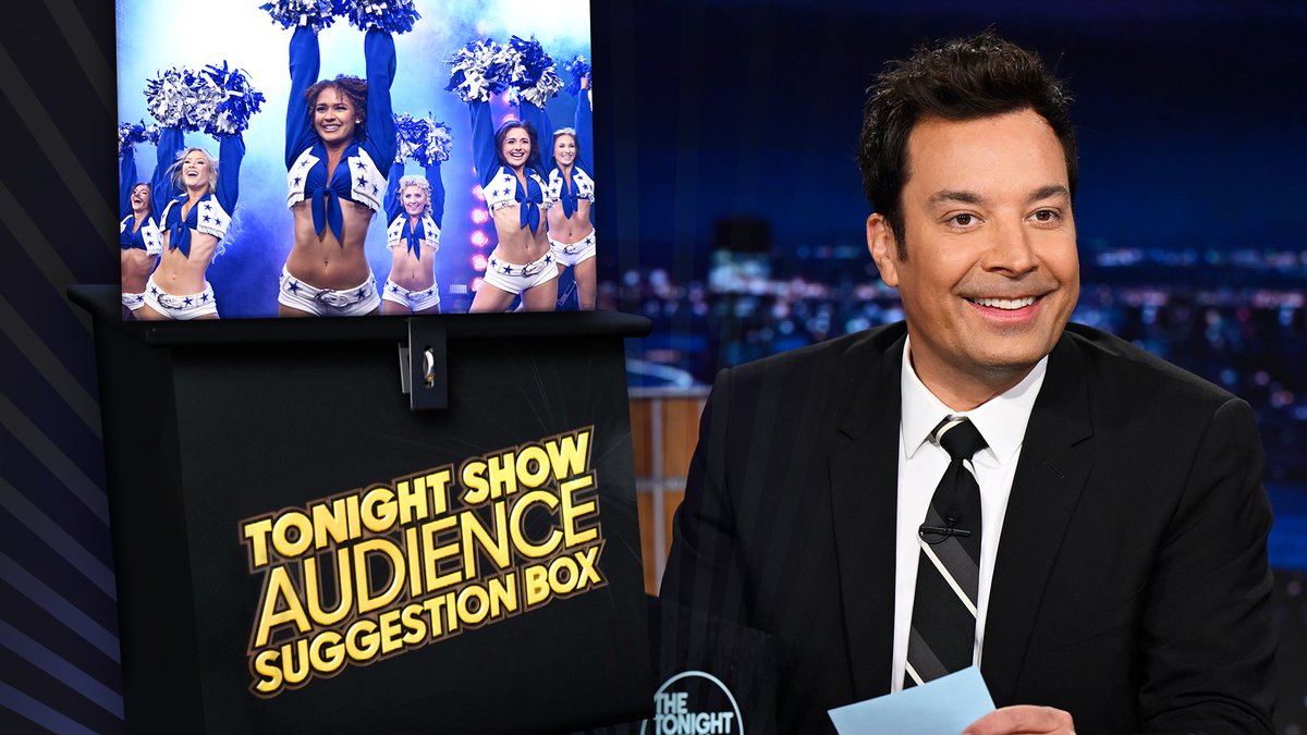 .Dallas Cowboys Cheerleaders dance to AC/DC’s “Thunderstruck”! #FallonTonight
