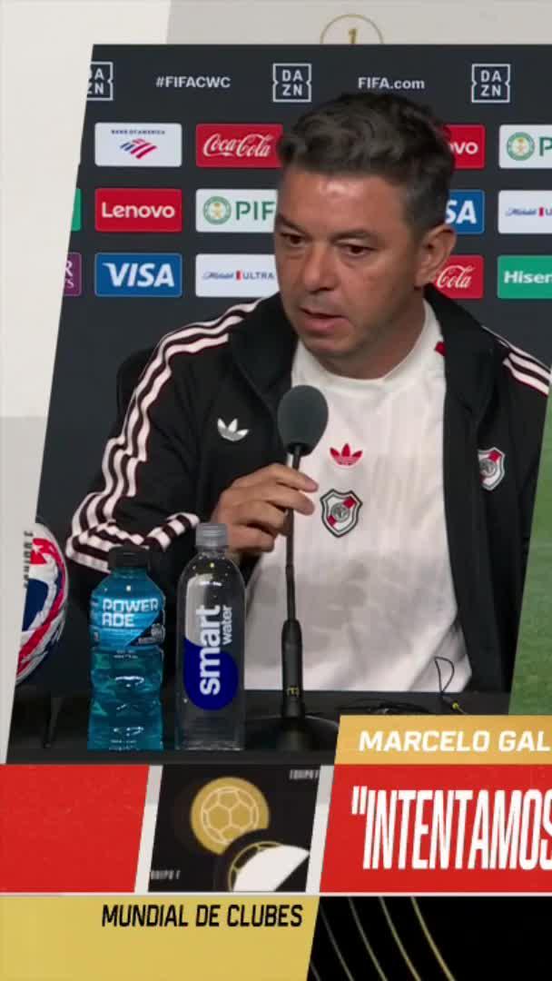 "INTENTAMOS PLANTARNOS, HACERLES CARA..." Marcelo Gallardo analizó la derrota ante Inter. 📺 Mirá los partidos de #DisneyPlus de la #FIFACWC 🏆🌎 en el Plan Premium