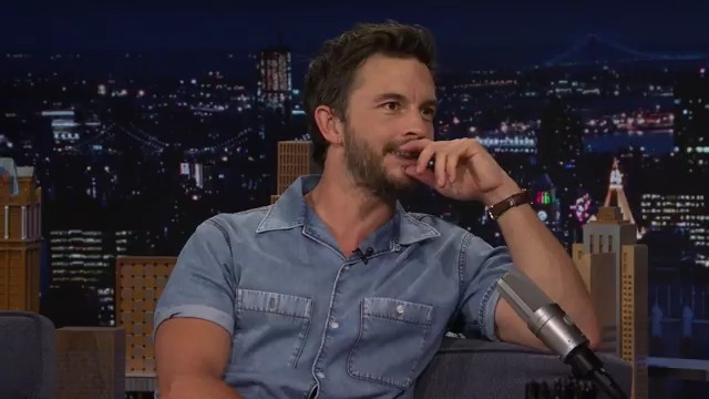 Jonathan Bailey reveals Steven Spielberg dropped Easter eggs from previous projects like Jaws, Gremlins, The Goonies & more in Jurassic World! #FallonTonight #JurassicWorldRebirth