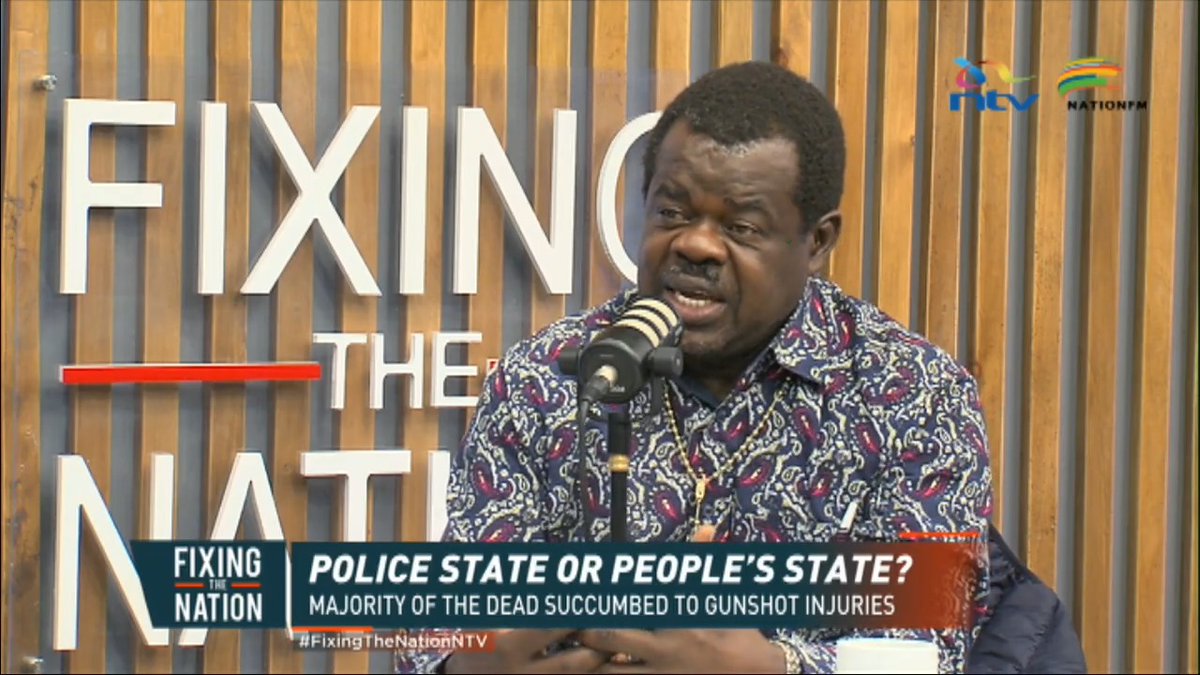 Okiya Omtatah: I was against the march to State House because I knew people would get killed. Kenyans must avoid an uprising, but instead channel their anger into a revolution via the ballot come 2027. #FixingTheNationNTV Nation FM Eric Latiff Nomadic Panda 🐼 @OfficialJMbugua