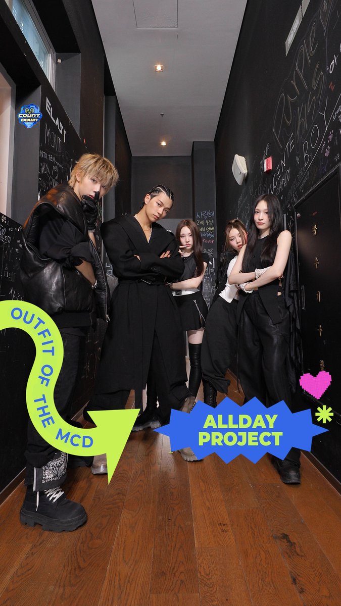 𝟐𝟓𝟎𝟔𝟐𝟔 𝑶𝒖𝒕𝒇𝒊𝒕 𝑶𝒇 𝑻𝒉𝒆 𝑴𝑪𝑫 : 𝑶𝑶𝑻𝑴 with ALLDAY PROJECT 잠시 후 저녁 6시! 엠카 본방사수 잊지마세요 🫶 #MCOUNTDOWN #엠카운트다운 #OOTM #ALLDAYPROJECT #올데이프로젝트