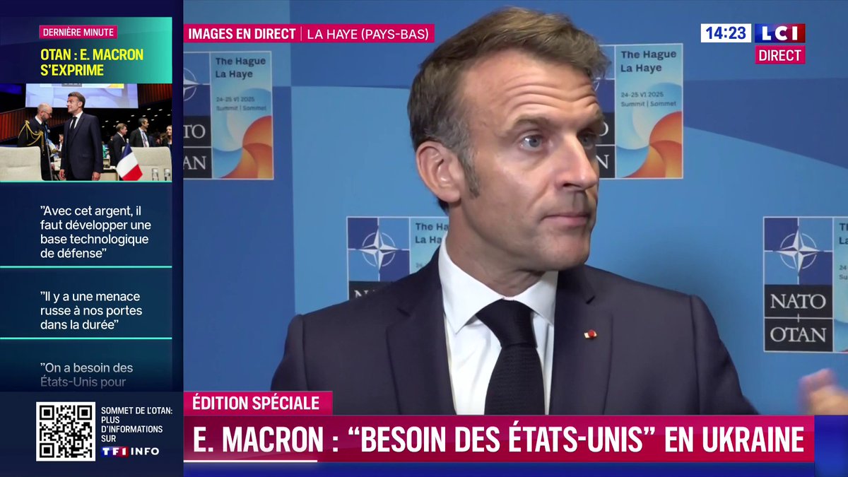 🚨🇫🇷🤡Une menace qui perdurera, la Russie à gagnée. Personne de l’extérieur menace la France. Monsieur Emmanuel Macron vous êtes la seule menace existentielle envers le peuple et envers la France. Vous avez 1% de popularité vous devez partir point.