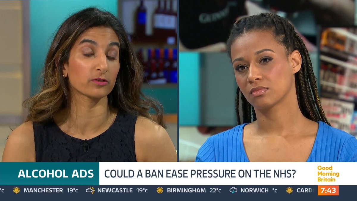 Alcohol advertising could face a wave of new restrictions, including a possible ban on airing ads during primetime. Would a ban be good for our health and the public purse, or a hammer blow for the hospitality industry? Jaega Wise and Pharmacist Thorrun, Healthcare Expert debate.